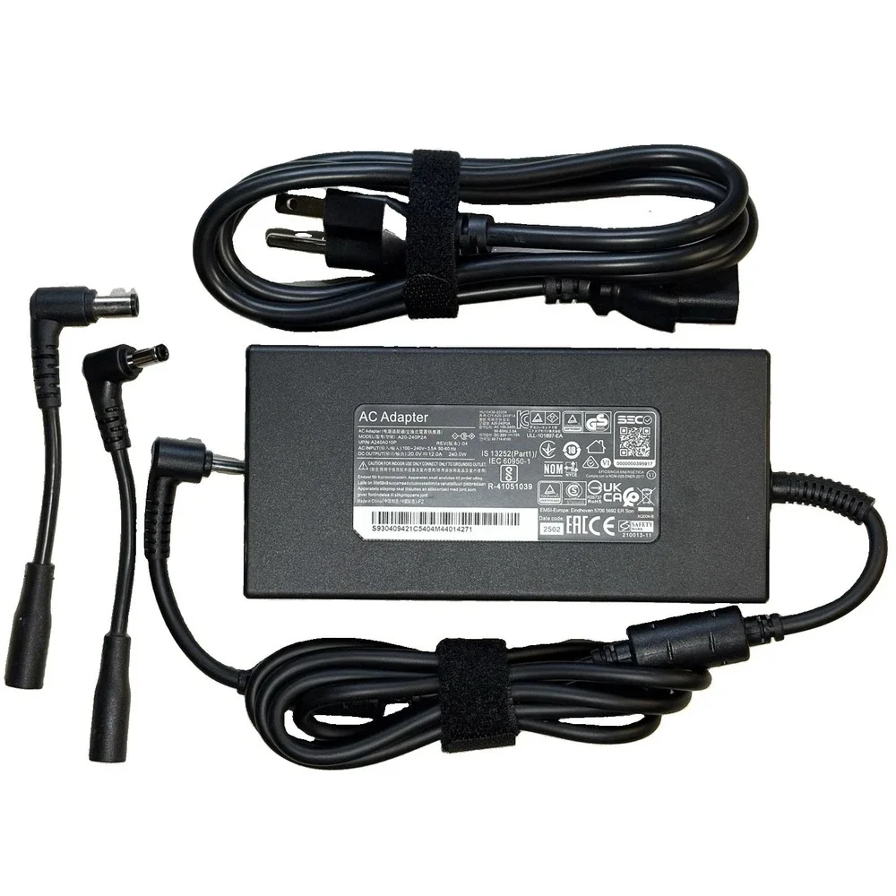 240W Laptop Charger Compatible With MSI Katana 15 17 A15 A17 AI HX